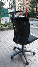 コクヨ トレンザチェア ハンガー付 ブラック